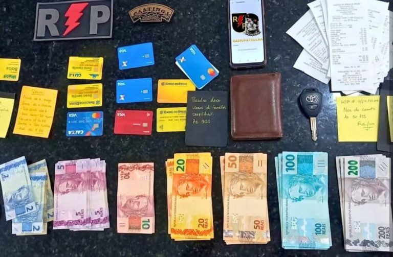 Homem é preso em Natal com 113 cartões de benefícios e R$ 17 mil em&nbsp;espécie