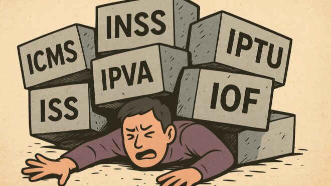 Impostos: A conta que aumenta a cada segundo.