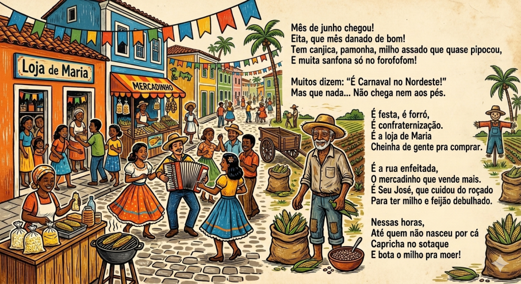 Junho chega e com ele a alegria da cultura&nbsp;nordestina.