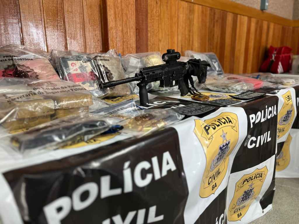 Operação da Polícia Civil apreende armas e conduz suspeitos em Caicó e&nbsp;Acari