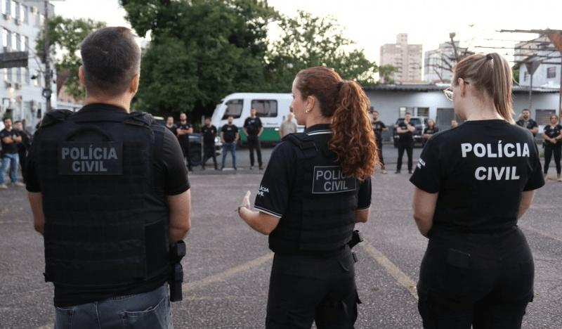 Operação policial apreende quase 300 agressores no RN.