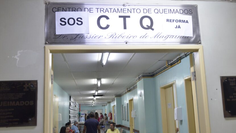 Após dois anos travada e batalha judicial, Governo do RN retoma reforma do Centro de Queimados do Walfredo Gurgel