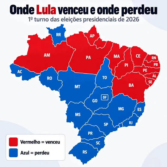 Raio-X do Voto: Onde Lula resiste e onde ele perdeu força no primeiro turno de&nbsp;2026